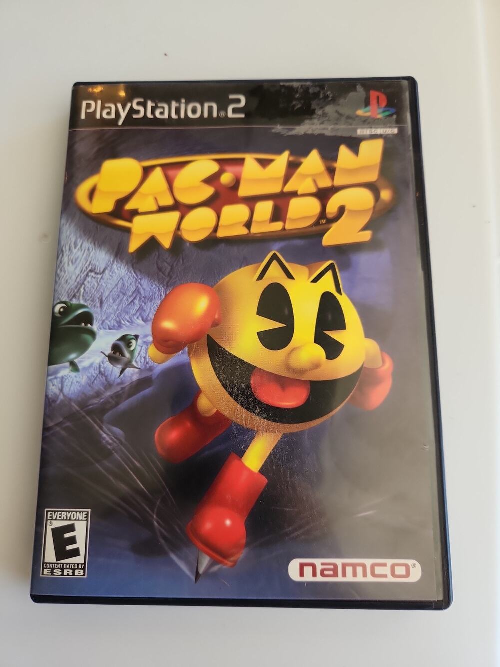 Namco Pac-Man World 2 PS2 E-Everyone Action Platformer w/ Case & Manual